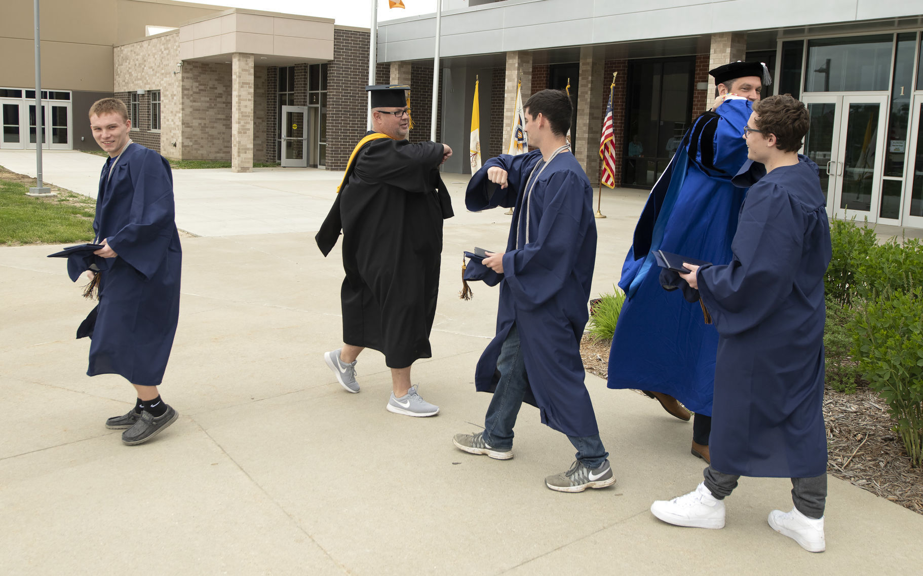 COVID-19 Heelan military graduates